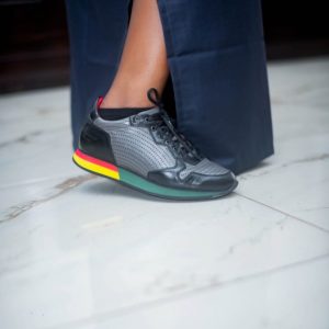 🦁 Sneaker Officielle Jespomi Portée par les Lions Indomptables – CAN Côte d’Ivoire
