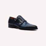 Derby à double boucle bleu dégradé – Jespomi Paris
