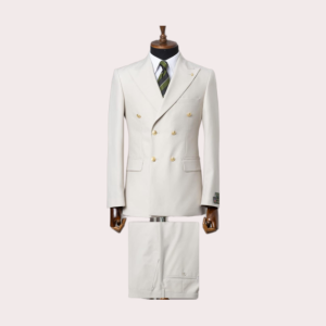 costume blanc homme