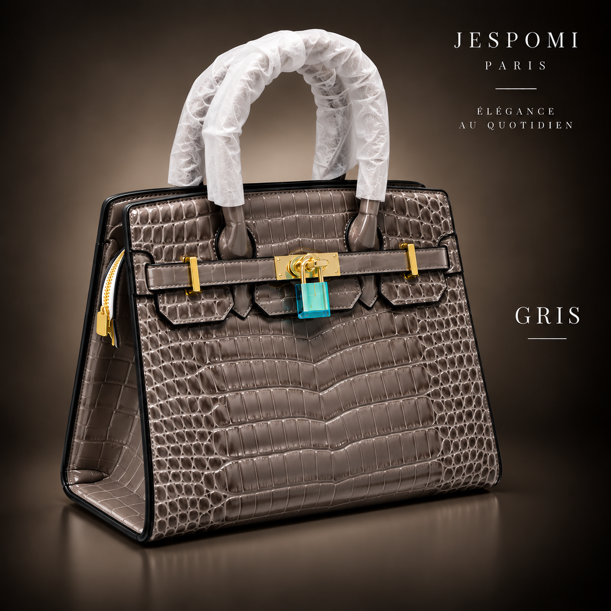 Sac à Main Femme Effet Crocodile – Jespomi