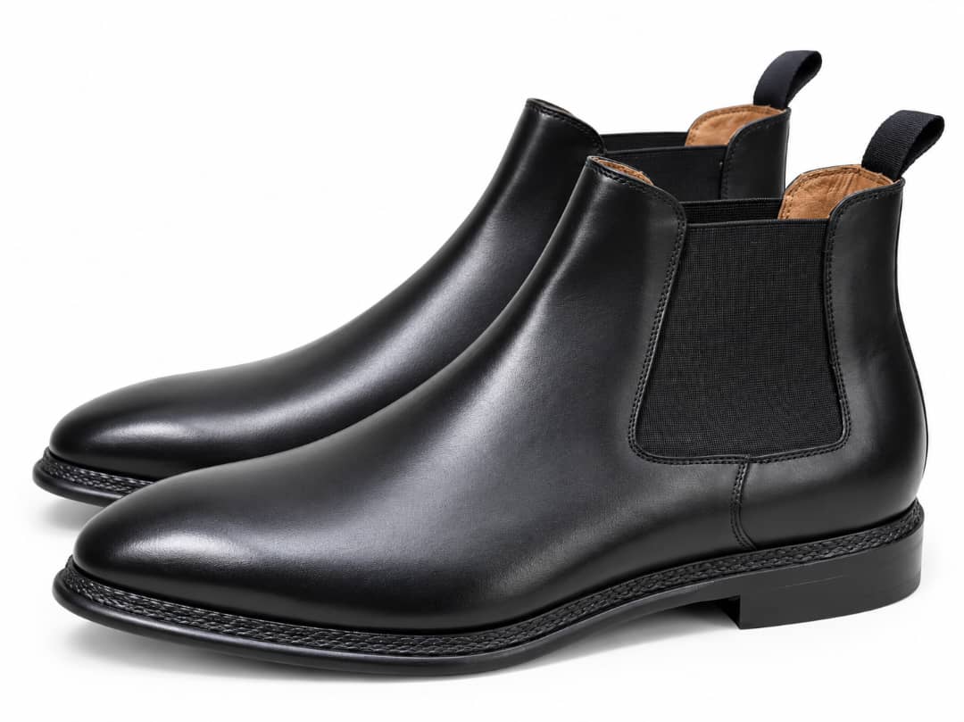 Bottines Chelsea homme noires élégantes